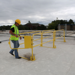 Gate & Guardrail Kit for Roof Ladder (LadderGuard)