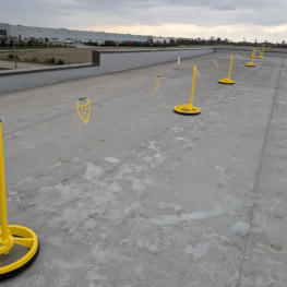Non-penetrating Roof Warning Lines
