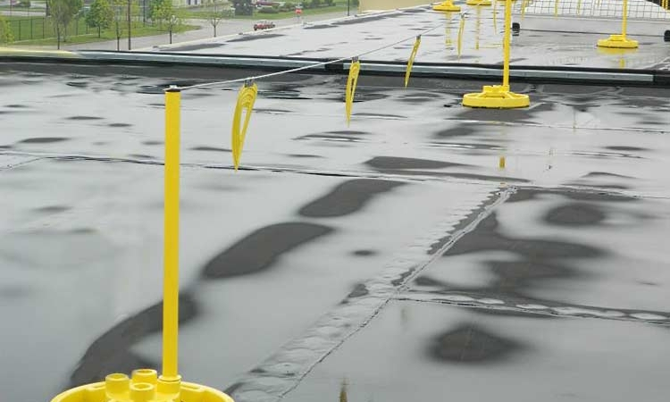 Non-penetrating Roof Warning Lines Non-penetrating Roof Warning Lines