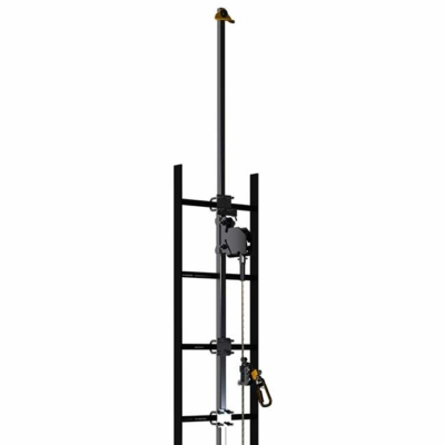 Ladder Cable Fall Arrest - Roof Hatch Ladder