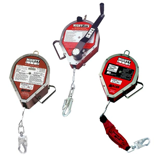 Miller MightEvac, MightyLite Self-Retracting Lifelines Recall, Stop Use