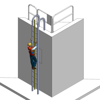 Ladder Rigid Track Fall Arrest