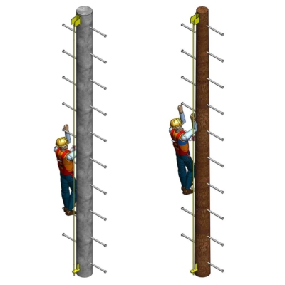 Steel Pole & Wood Pole Cable Fall Arrest