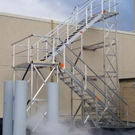 Aluminum Modular Access Stairs