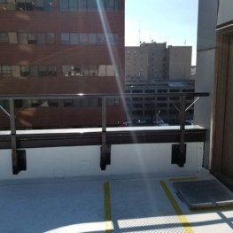Aluminum Fixed Side Mounted Guardrails