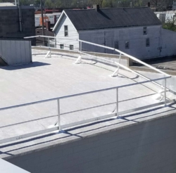 Aluminum Fixed Top Mounted Guardrails