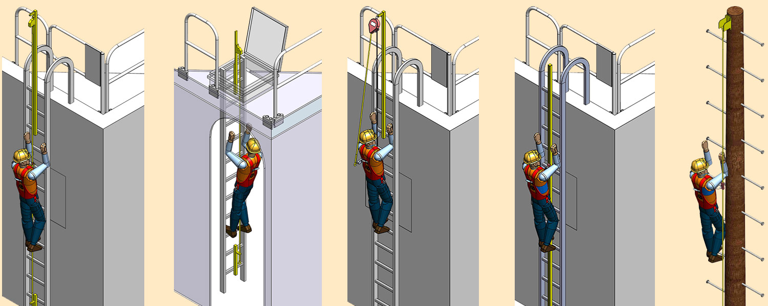 Ladder Fall Arrest
