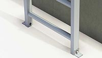 Floor Mount Ladder Angle Kit