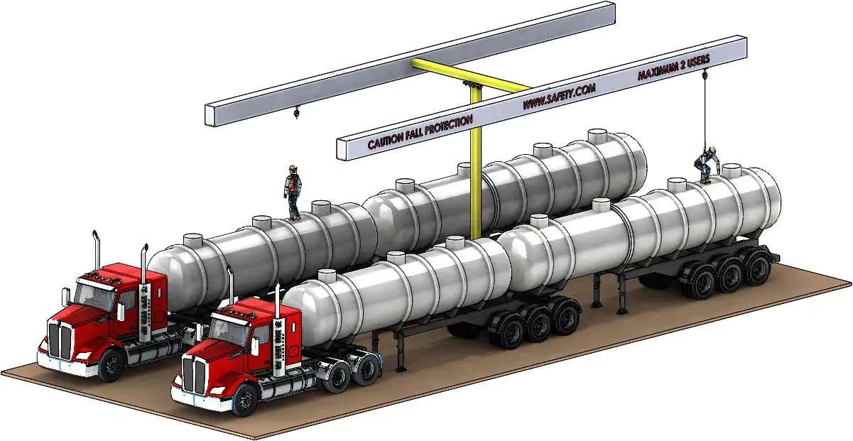 Outdoor Freestanding for Trucks