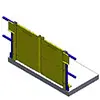 Pallet Self-Closing Safety Gate