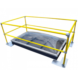 Non-penetrating Skylight Guardrail