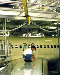 Aircraft Hangar Fall Protection
