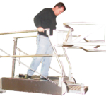 Access Gangway with Safety Cage