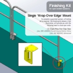 Finishing Kit – Single ‘Wrap-Over-Edge’ Base
