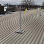 Fixed Roof Warning Lines - Corrugated Deck Kit
