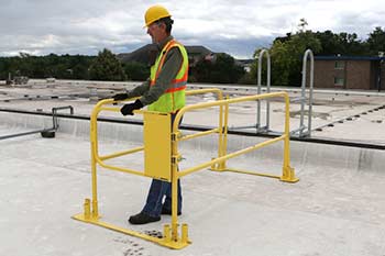 Gate & Guardrail Kit for Roof Ladder