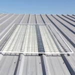 Skylight Screens for Corrugated Metal Roofs
