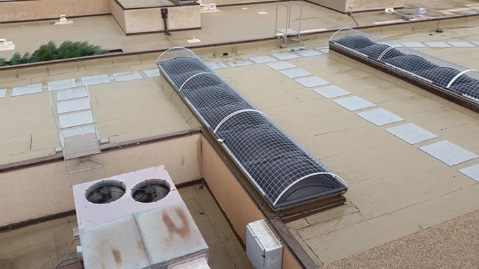 Fixed Roof Dome Skylight Screens