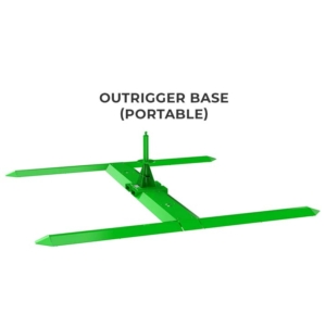 Counterweight & Freestanding Single Anchor - Outrigger Base