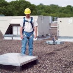 Non-penetrating Counterweight Roof Top Anchor