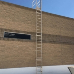 Ladder Cable Fall Arrest with Vertical Fixed Ladder