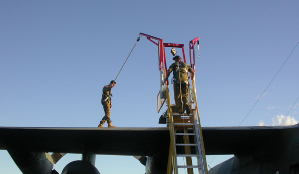 Portable Freestanding Fall Arrest Anchor & Ladder System