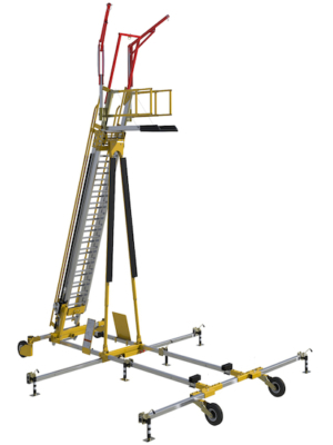 Portable Freestanding Fall Arrest Anchor & Ladder System