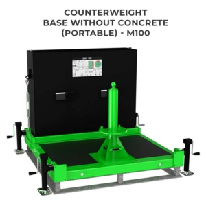 Counterweight Base without Concrete