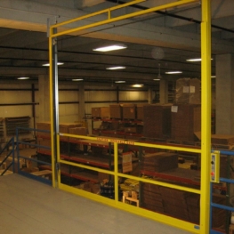 Vertical Opening Mezzanine Safety Gate