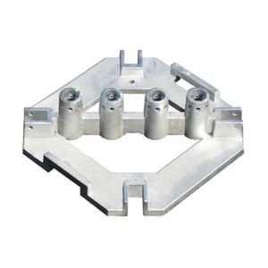 Base Plate w/rubber pads (Galvanized)