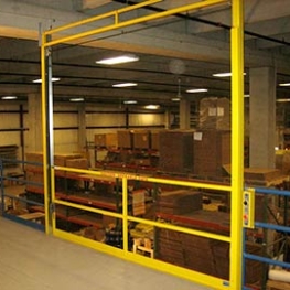 Vertical Mezzanine Safety Gate