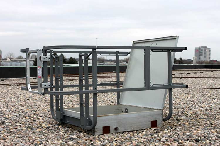 Roof Hatch Fixed Guardrail