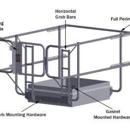 Roof Hatch Fixed Guardrail - Components