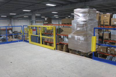 Horizontal Mezzanine Safety Gate
