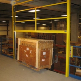 Vertical Opening Mezzanine Safety Gate