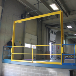 Vertical Mezzanine Safety Gate