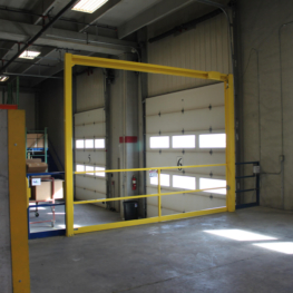 Vertical Mezzanine Safety Gate