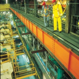 Overhead Crane Rail Fall Protection