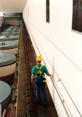 Overhead Crane Rail Fall Protection