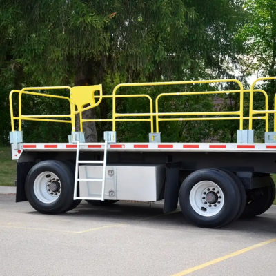 Flatbed Truck Mounted Guardrail
