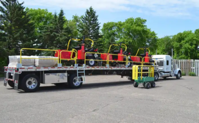 Flatbed Truck Mounted Guardrail