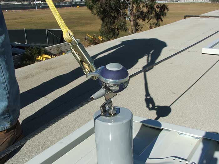 Roof Horizontal Lifeline  CAI Safety Systems, Inc.
