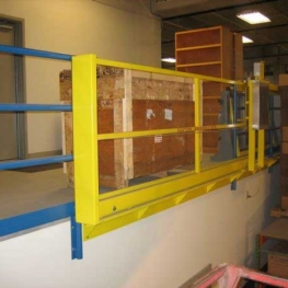 Horizontal Opening Mezzanine Safety Gate