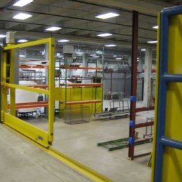 Horizontal Opening Mezzanine Safety Gate