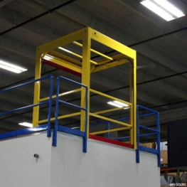 Mega Dual Mezzanine Safety Gate