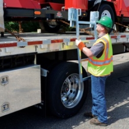 Flatbed Truck Mounted Guardrail