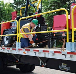 Flatbed Truck Mounted Guardrail