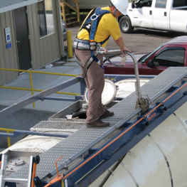 Tanker Truck Mounted Anchor System