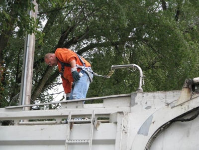 Tanker Truck Mounted Anchor System