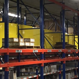 Pallet Rack Safety Gate